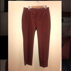 Express Columnist Maroon Burnt Orange Red Pants